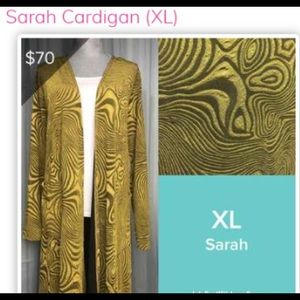 Lularoe Sarah cardigan size XL